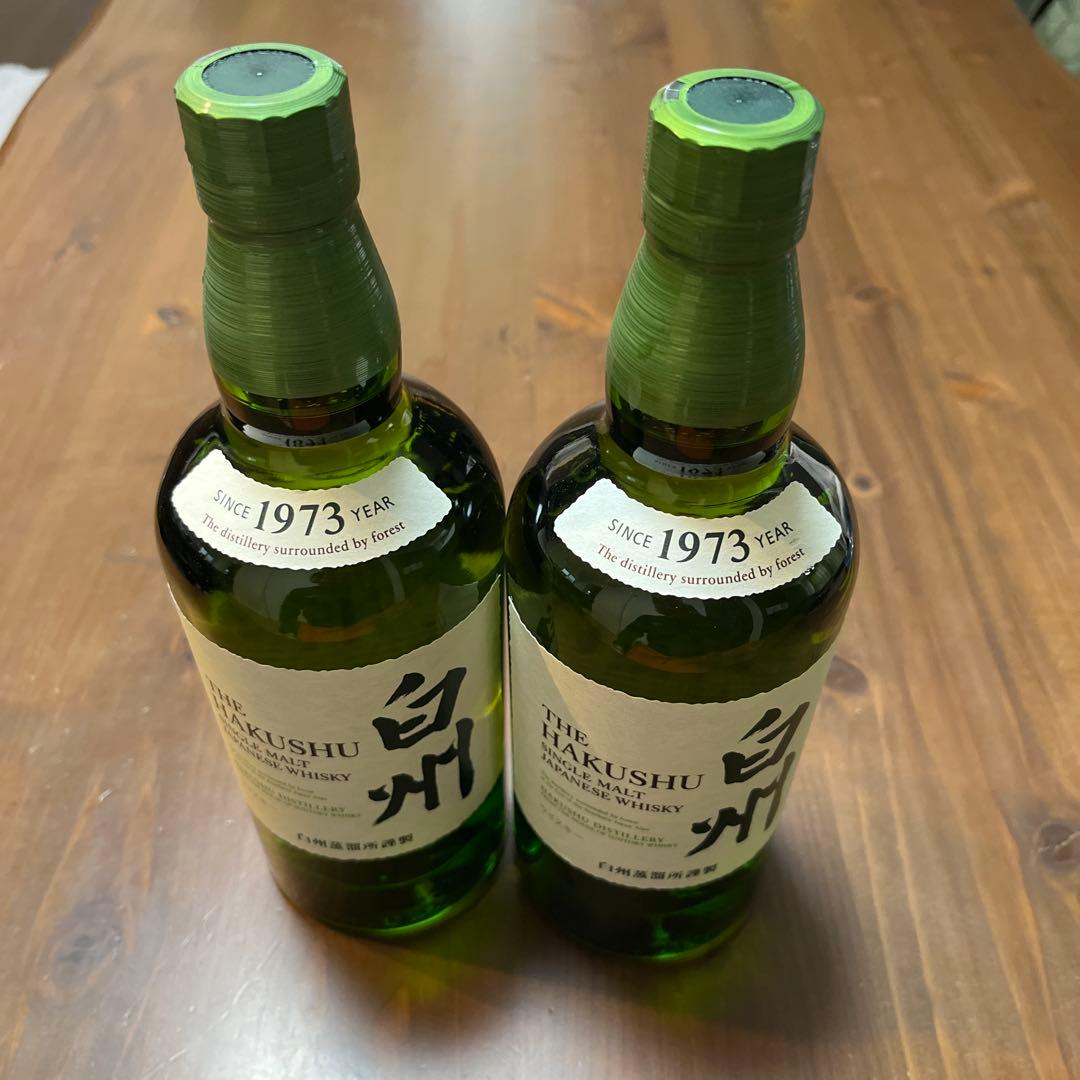 白州 シングルモルトウイスキー 700ml新品未開封2本セット