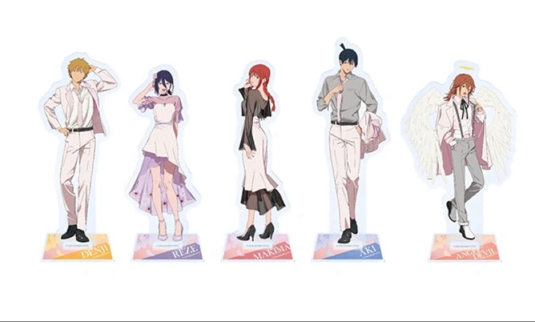 チェンソーマン レゼ篇　アクリルスタンド　コンプリート　全5種　プリンスホテル