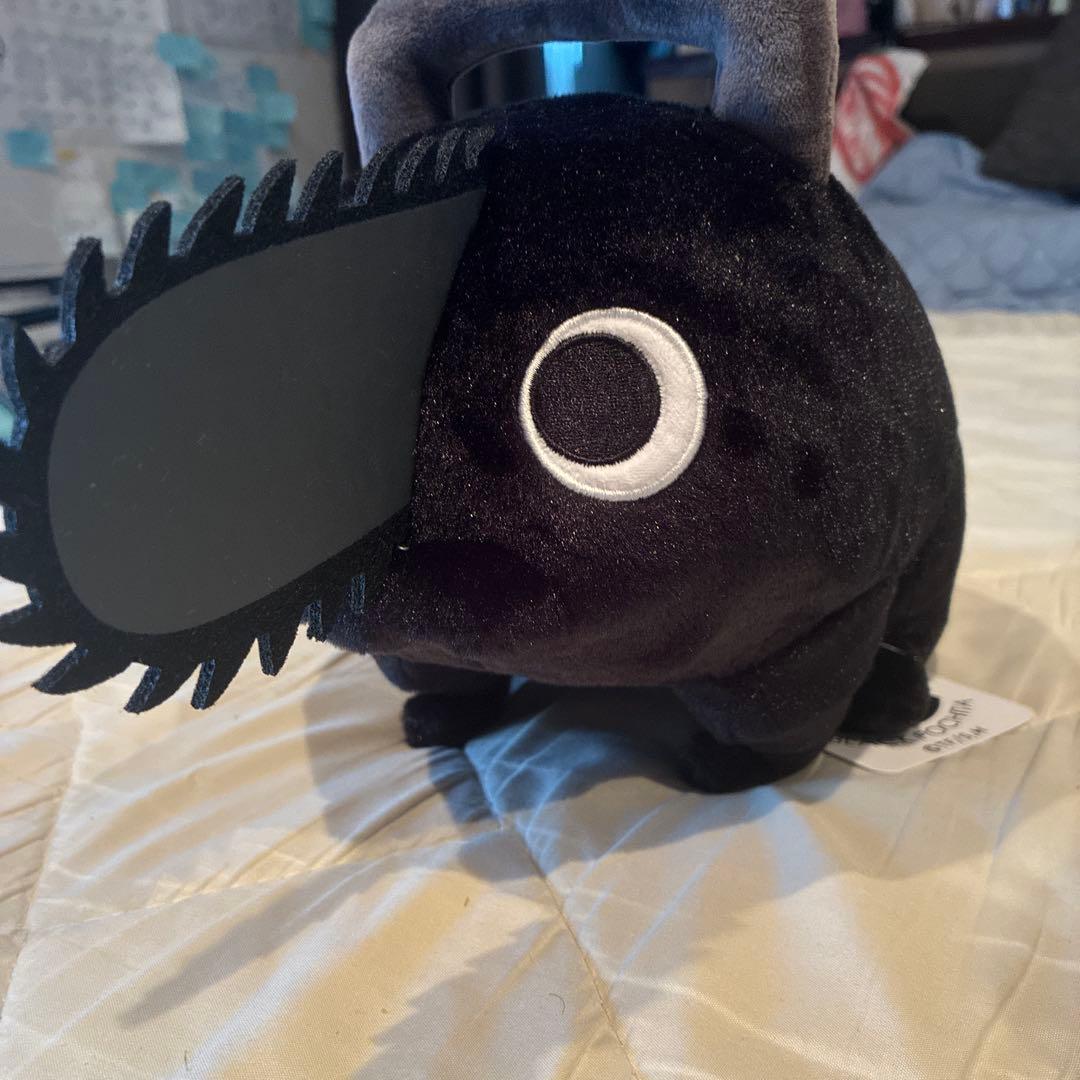 【新品タグ付き】黒ポチタ　ぬいぐるみ　ポップアップストア限定　チェンソーマン