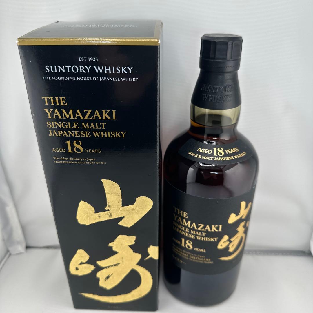 サントリー　山崎 18年 シングルモルトウイスキー 700ml 1本