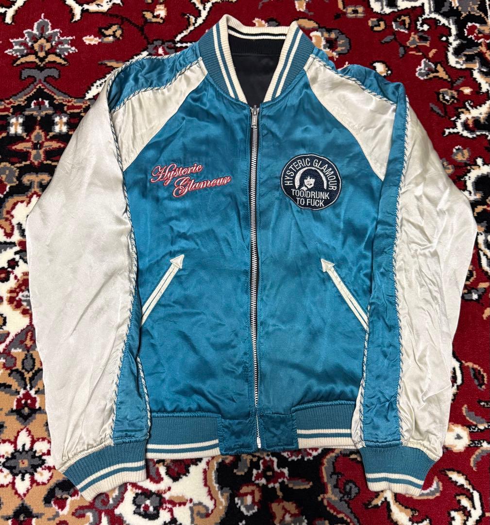 ☆*☆様 希少カラー！ヒステリックグラマー　シルク 100% スカジャン　リバー