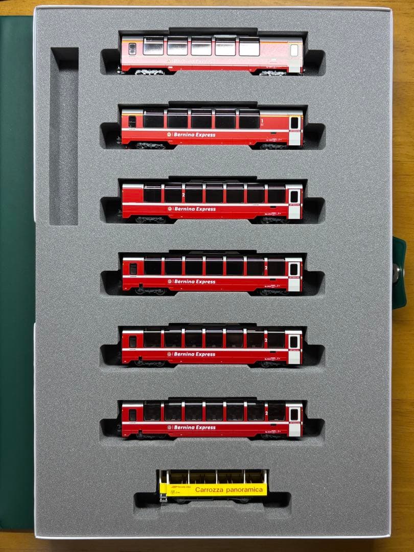 KATO ベルニナ急行 7両フルセット 室内灯付き