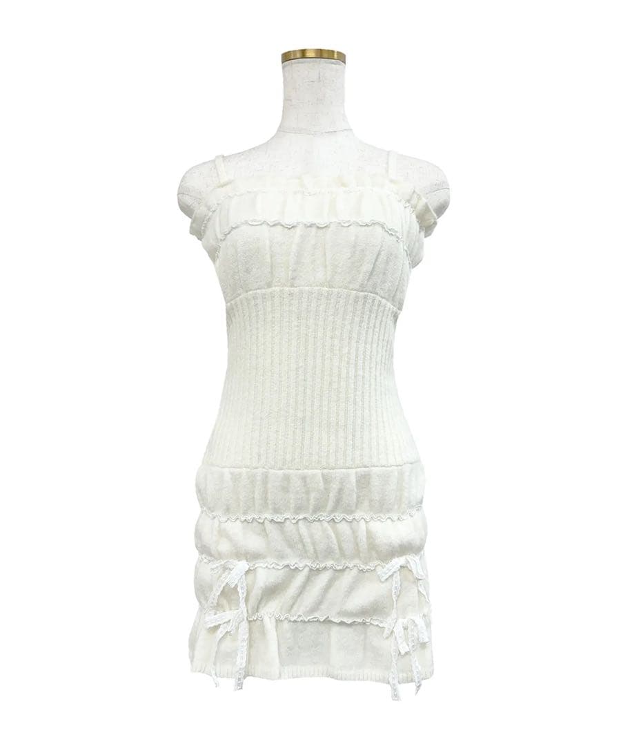 Rosé Muse Scrunch cami o/p cardie set M