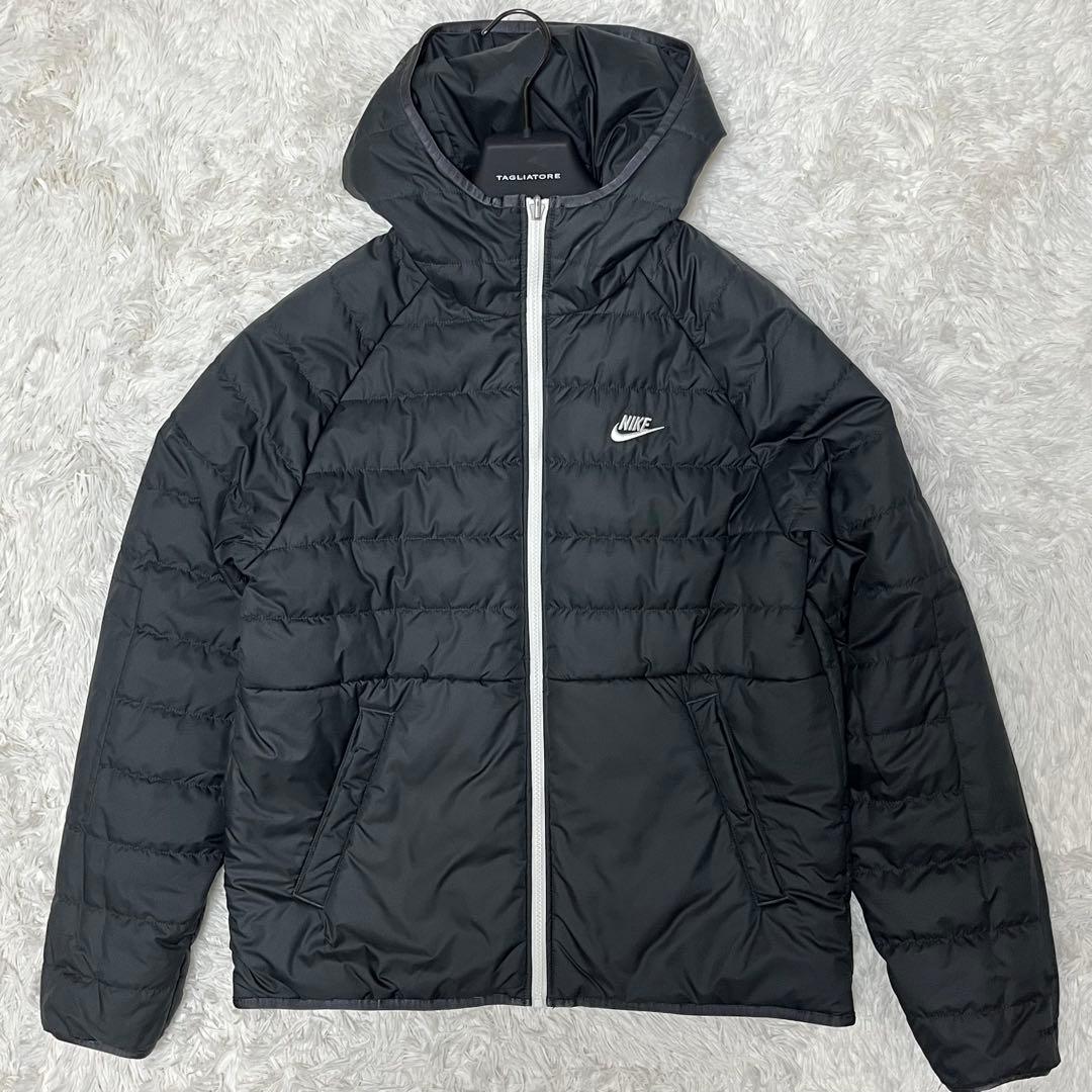 極美品 NIKE 中綿 リバーシブル パーカー Lサイズ
