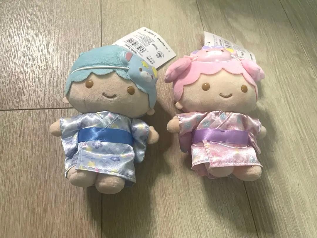 レア キキララ パフポフ 縁日 お祭り マスコット レトロ リトルツインスターズ