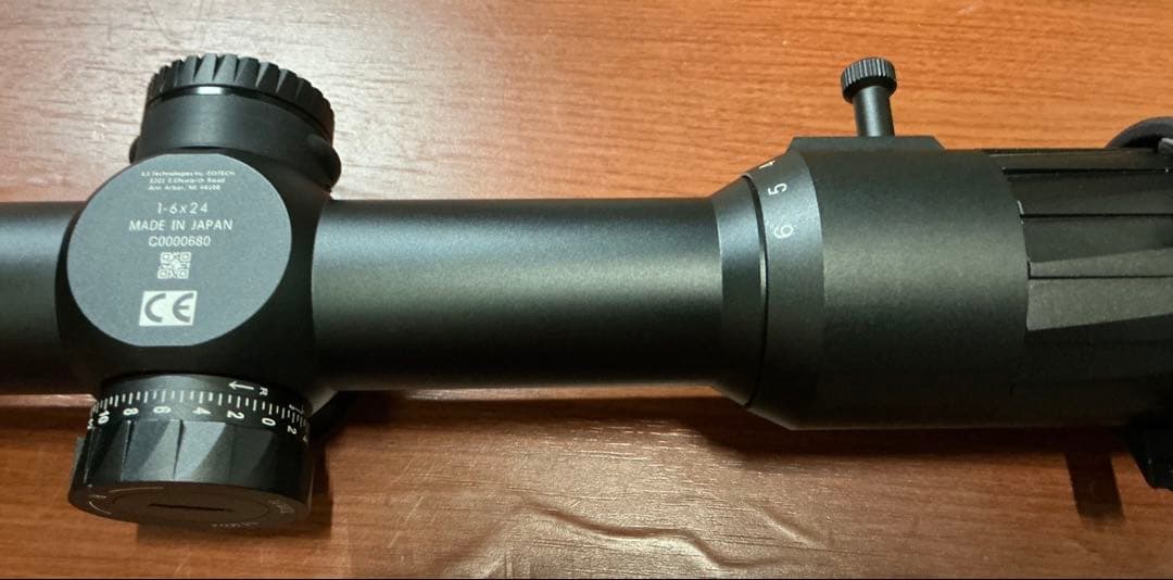 Evolution Gear EOTECH VUDU 1-6x24mmスコープ