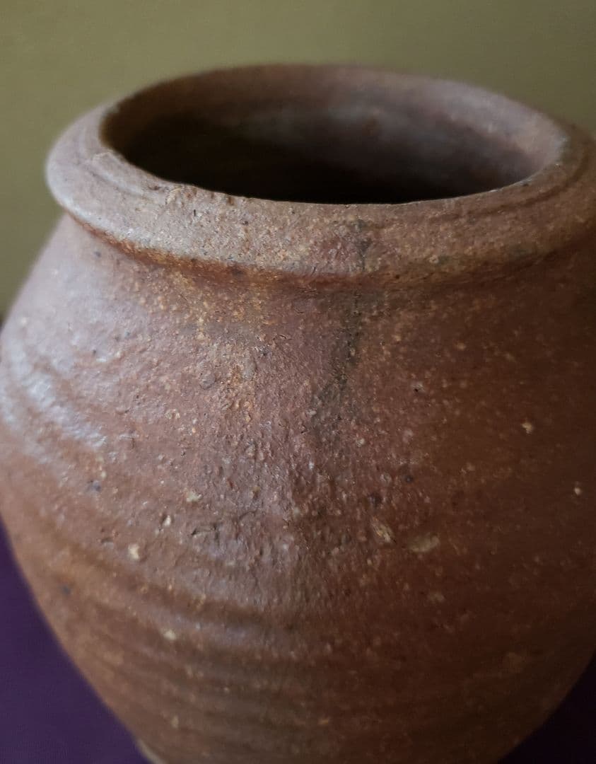 No226　古越前の小壷　江戸期