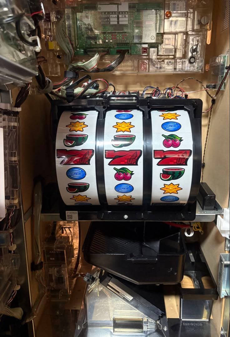 パチスロ実機　ディスクアップ 5.9号機　家庭用電源　不要機