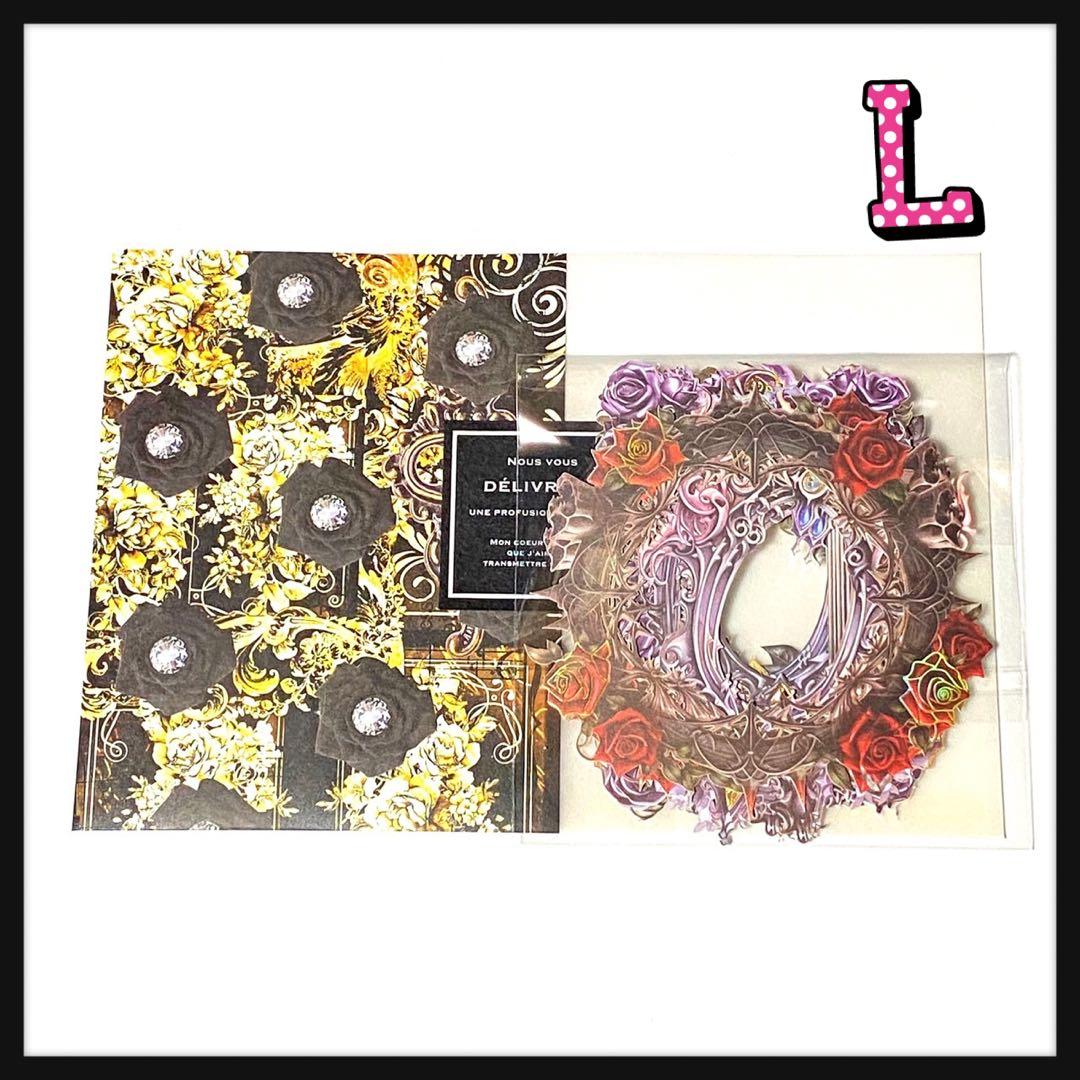 【L】フローラルフレーム♥Darkness Fairy18枚♥コラージュ素材♥