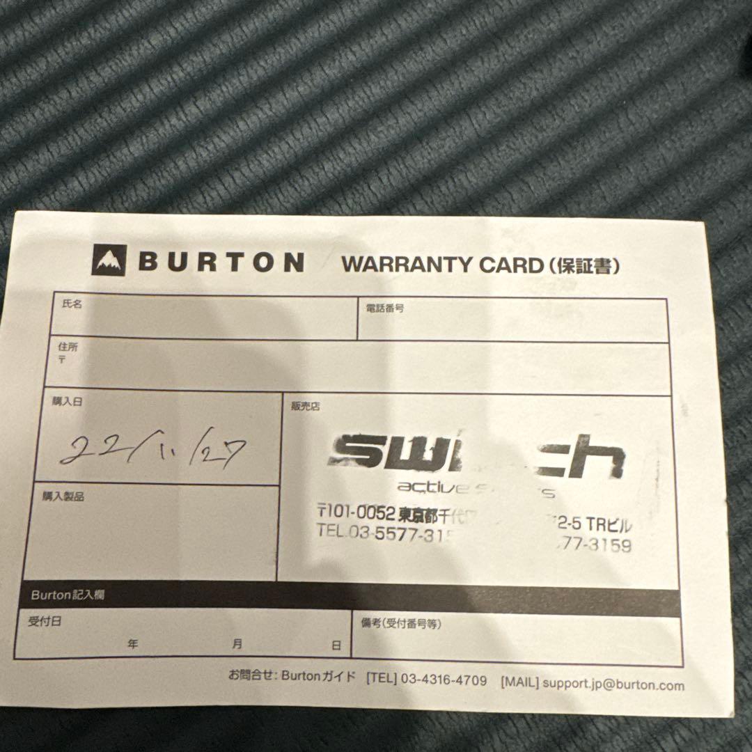 22-23 Burton ビンディング　CARTEL X