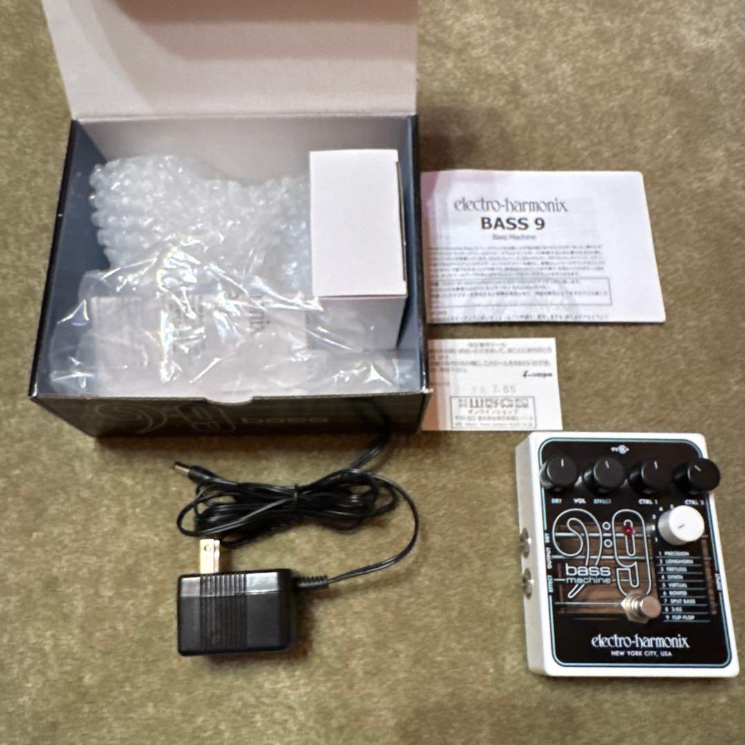 【中古美品】Electro-Harmonix Bass Machine9　正規品