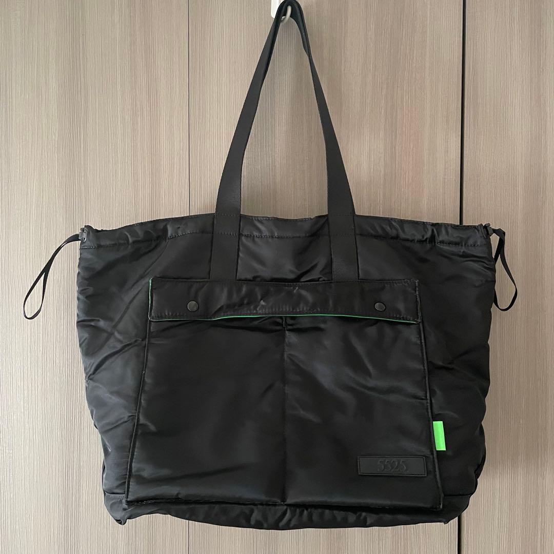 お値下げ【5525golf】ナイロン 大容量 トートバッグ(ゴルフバッグ)