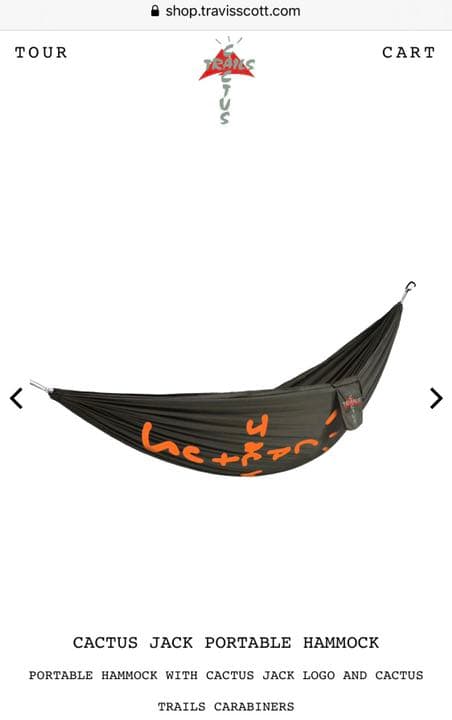 travis scott cactus jack hammock ハンモック