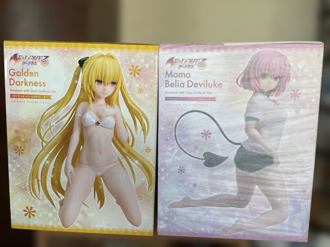 To LOVEる-とらぶる　金色の闇　モモ　水着with体操服1/4 フィギュア