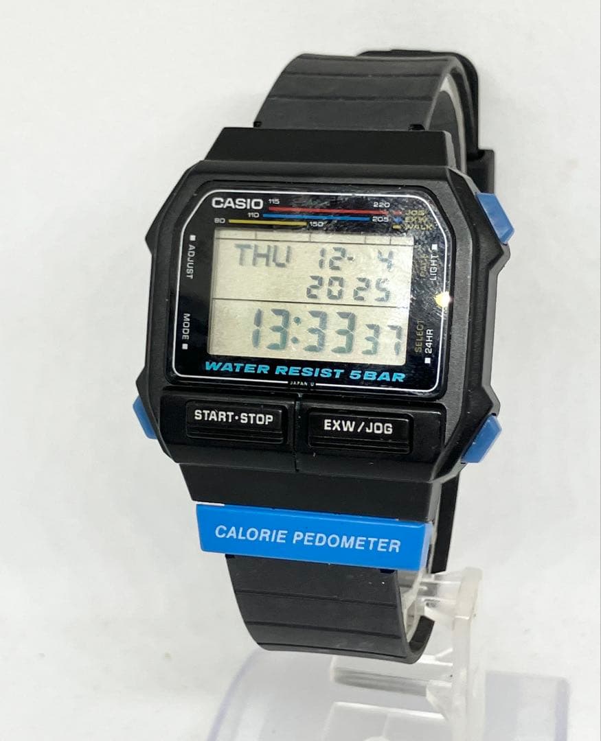 CASIO カシオ CALORIE PEDOMETER EXW-50 電池交換済