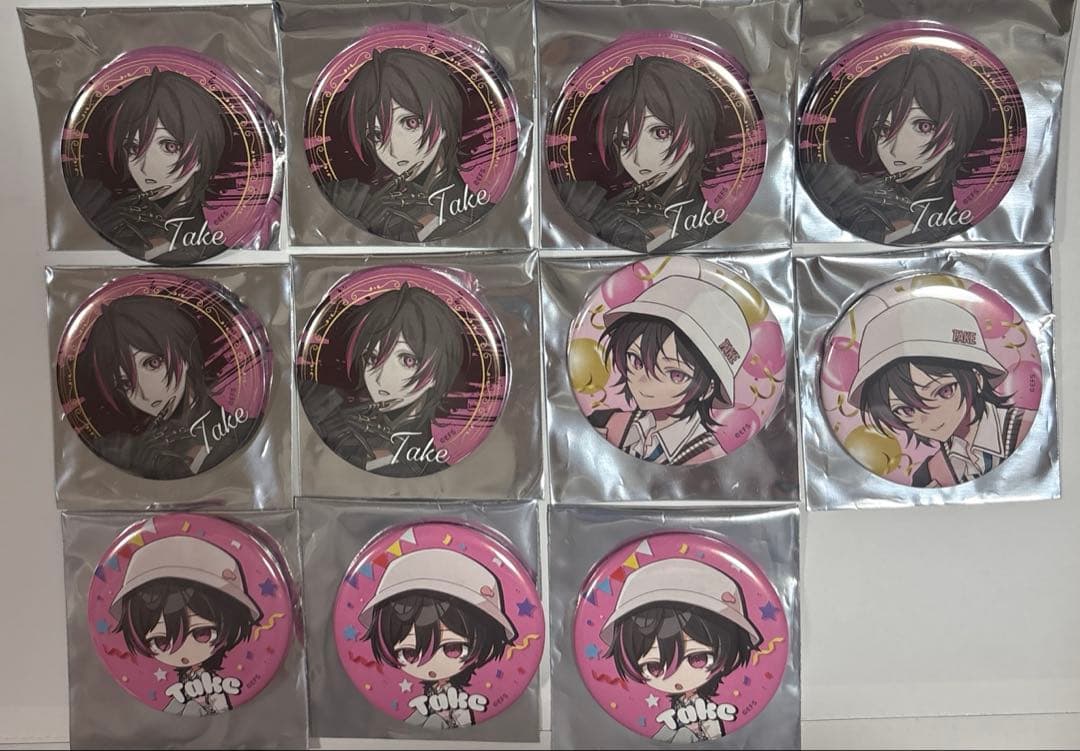 Element Sicks EL6 ていく 缶バッジ