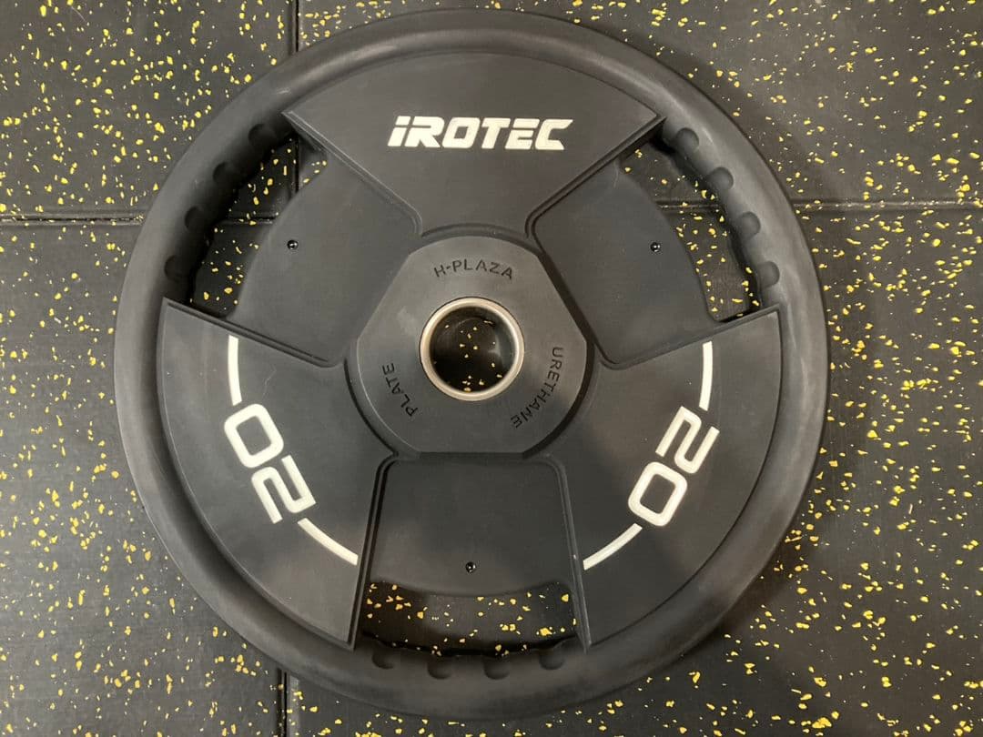 ①アイロテック プロ オリンピックウレタンプレート20kg　ivanko mbc