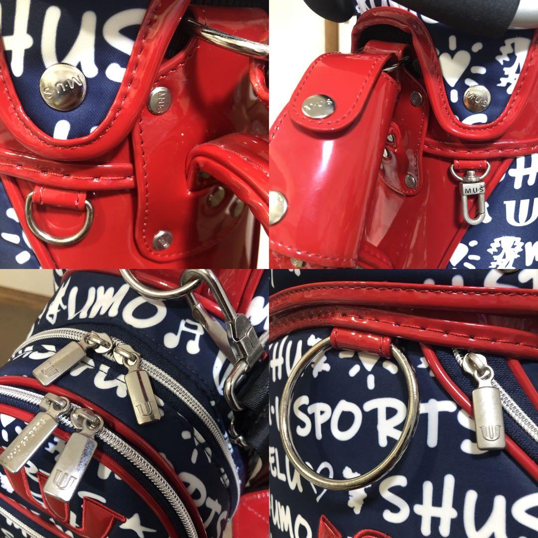 超美品 入手困難 ゴルフバッグ MUスポーツ 売り切れ 廃盤 希少 一番人気