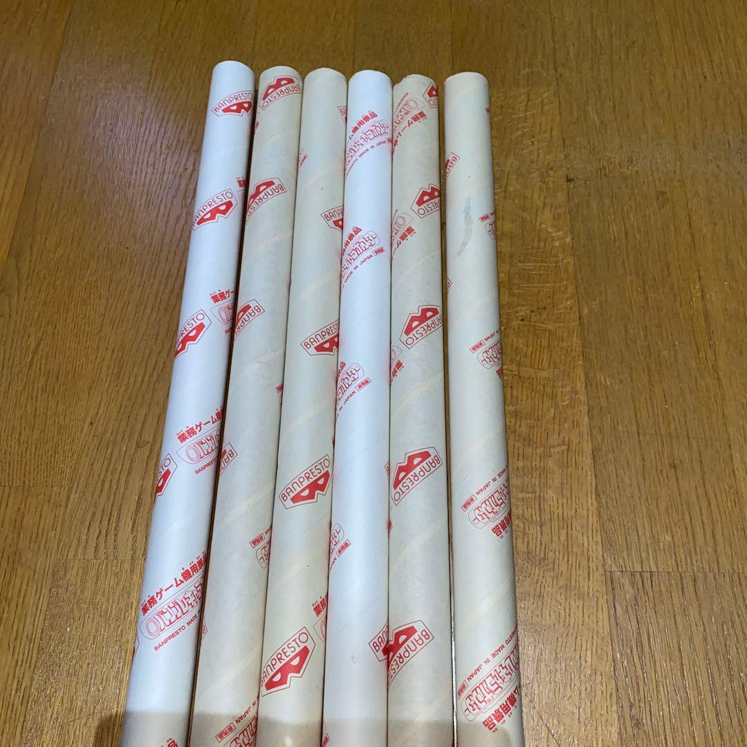 【未使用】ポケモン バンプレキャラポスター 当時物 6枚セット 非売品