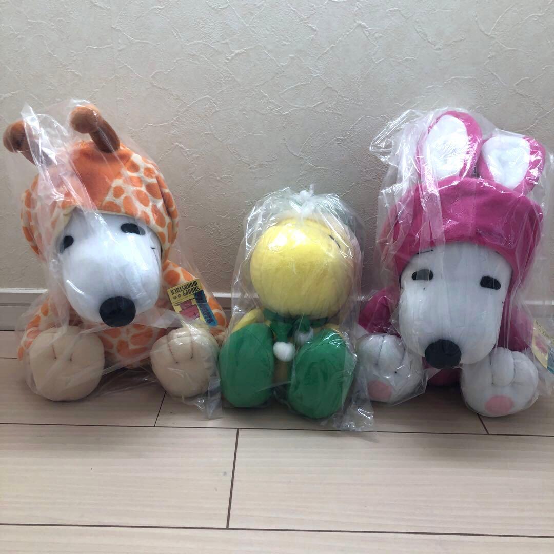 スヌーピー ぬいぐるみ 7体セット 60cm 特大 まとめ売り