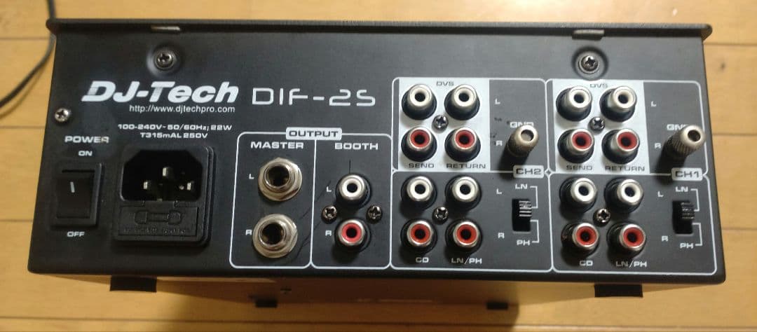 DJ-Tech DIF-2S 動作確認済み　inno FADER 送料込み美品