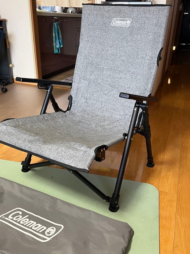 コールマン（Coleman） レイチェア 新型NX 18 ヘザーグレー 美品