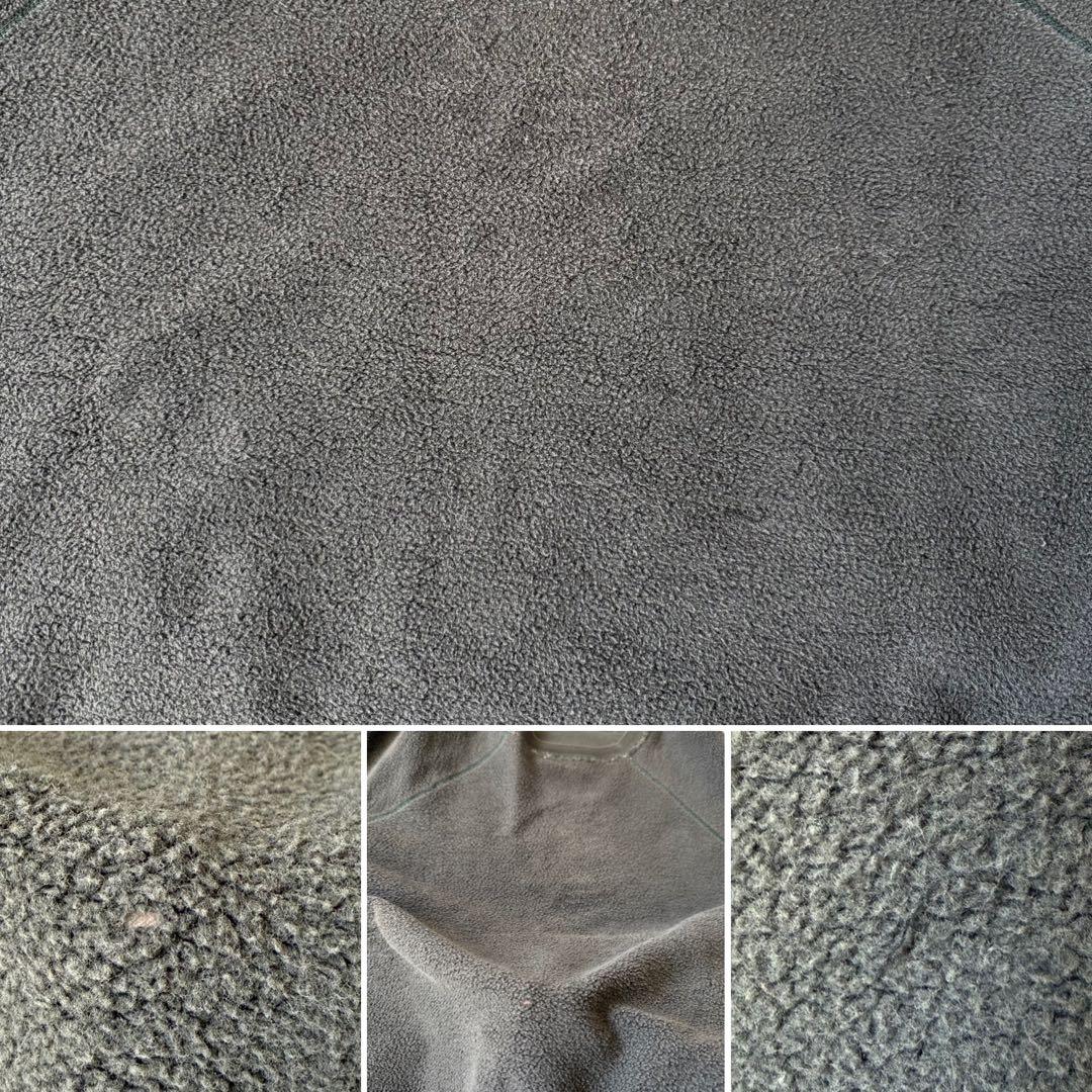 60s Wisconsin ヴィンテージスウェット ブラック カラーフロッキー