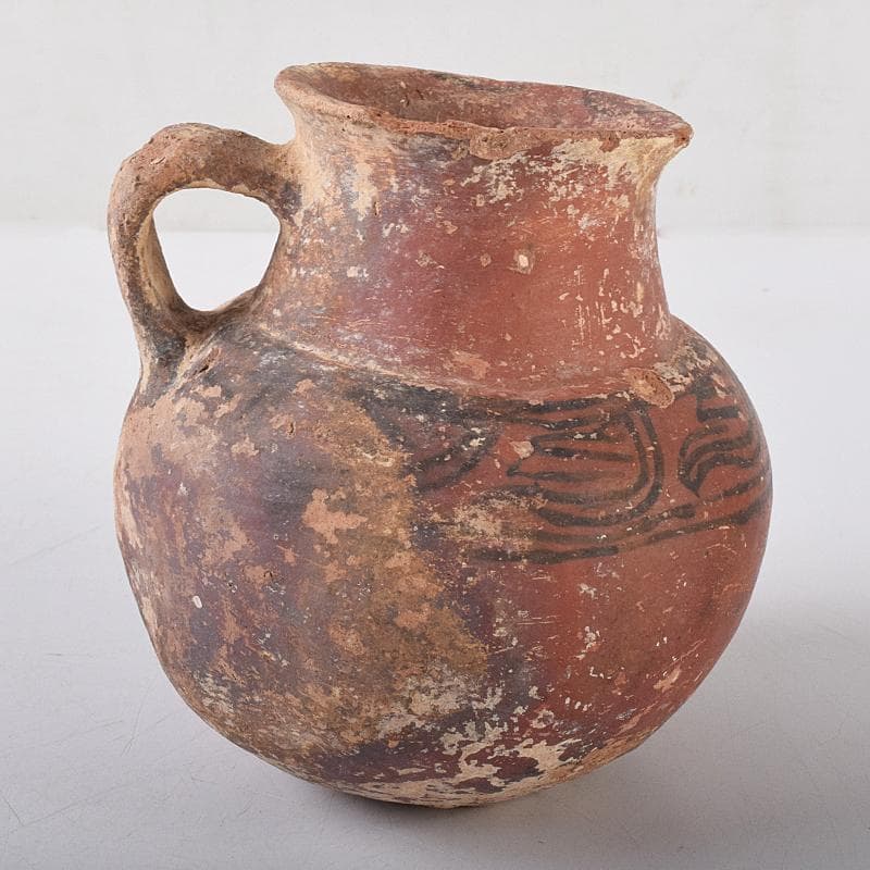 タイ古陶磁　バンチェン土器　アンダーソン土器　彩文土器　時代箱付　D　R8578