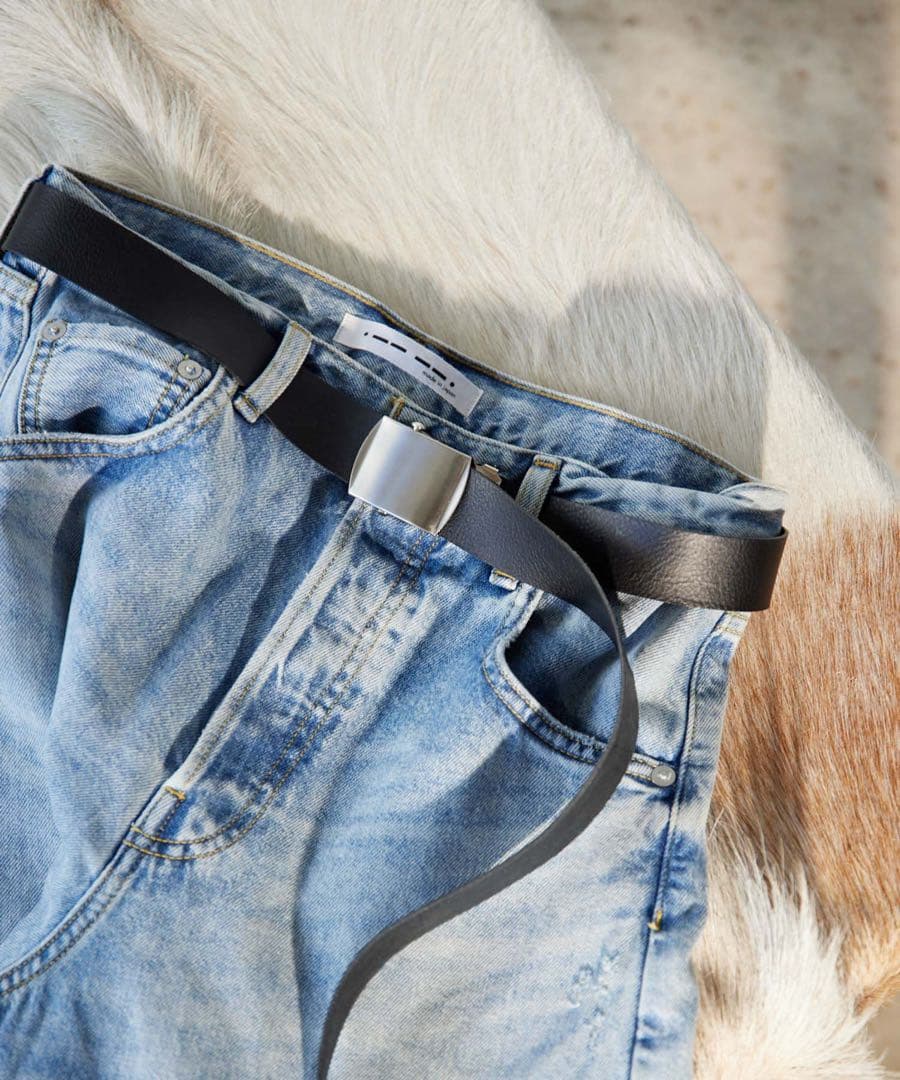 【Hoaw.】レザーガチャベルト　Whim Gazette(ウィム ガゼット)