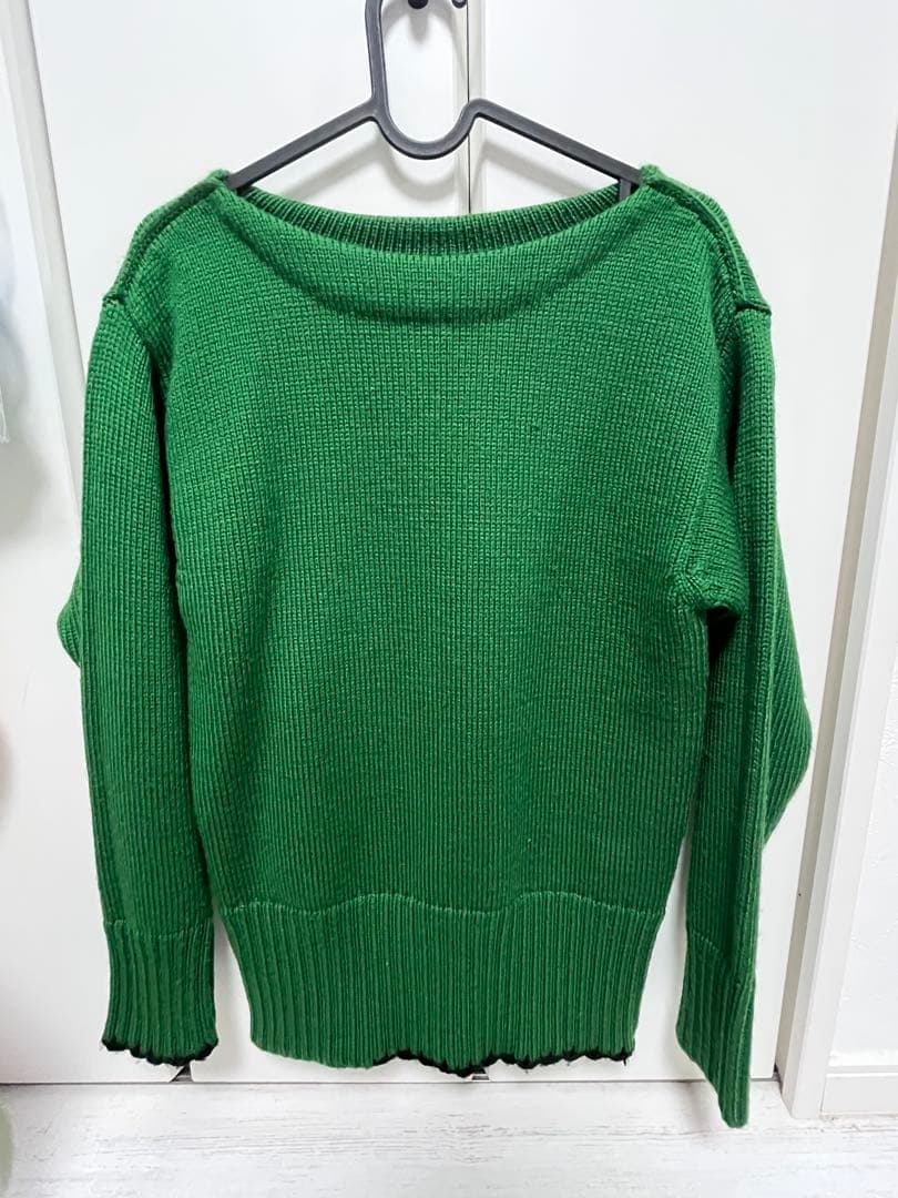 maison margiela マルジェラ　クロップドセーター21aw グリーン