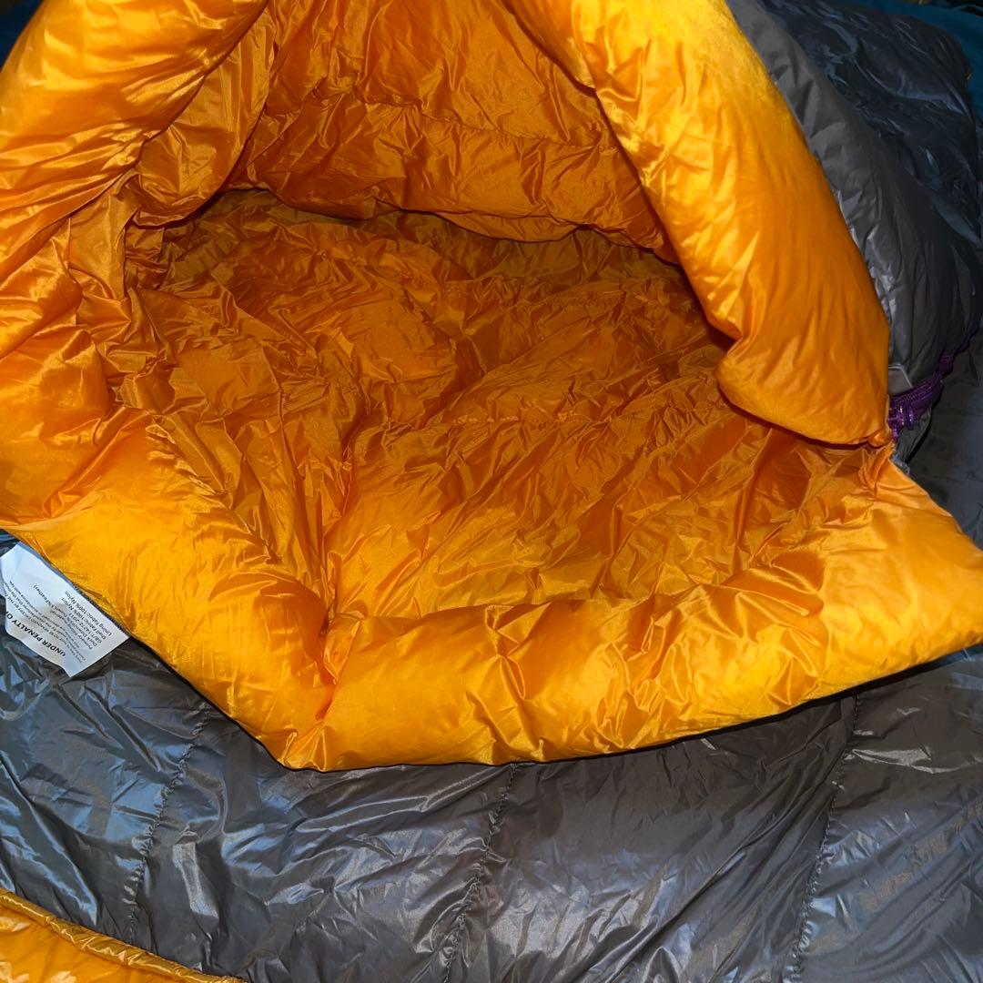 寝袋 Jolmo Lander 800fp グースダウントップキルトシュラフ R