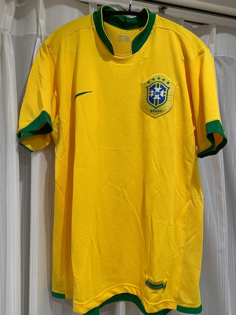 NIKE ブラジル代表 06/07 ホーム ユニフォーム/ゲームシャツ Mサイズ