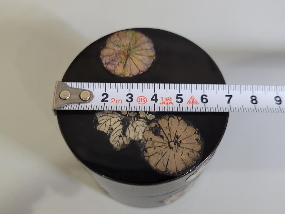 古美術 中次 螺鈿 高台寺 棗 長寛造 共箱 茶道具