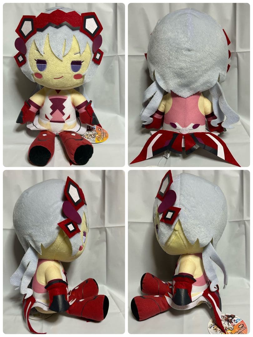 【未使用タグ付き】戦姫絶唱シンフォギアAXZ デフォルメXLぬいぐるみ 6点