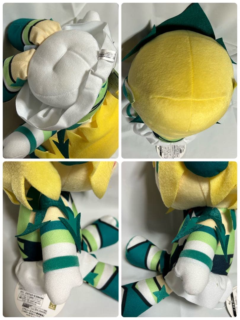 【未使用タグ付き】戦姫絶唱シンフォギアAXZ デフォルメXLぬいぐるみ 6点