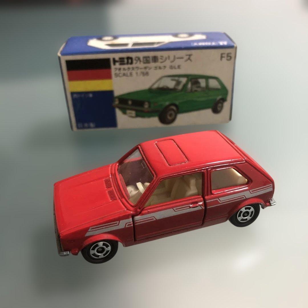 F5 ゴルフ　青箱　日本製　赤