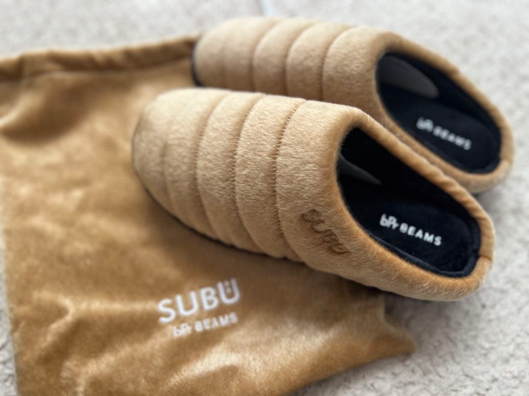 【美品】SUBU × bp BEAMS ベージュ 専用袋付き　ユニセックス