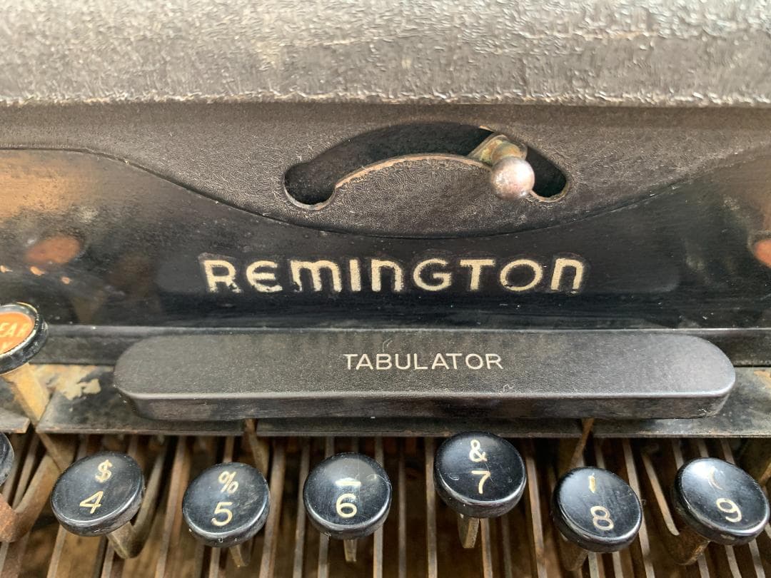 アンティーク REMINGTON レミントン ヴィンテージ タイプライター
