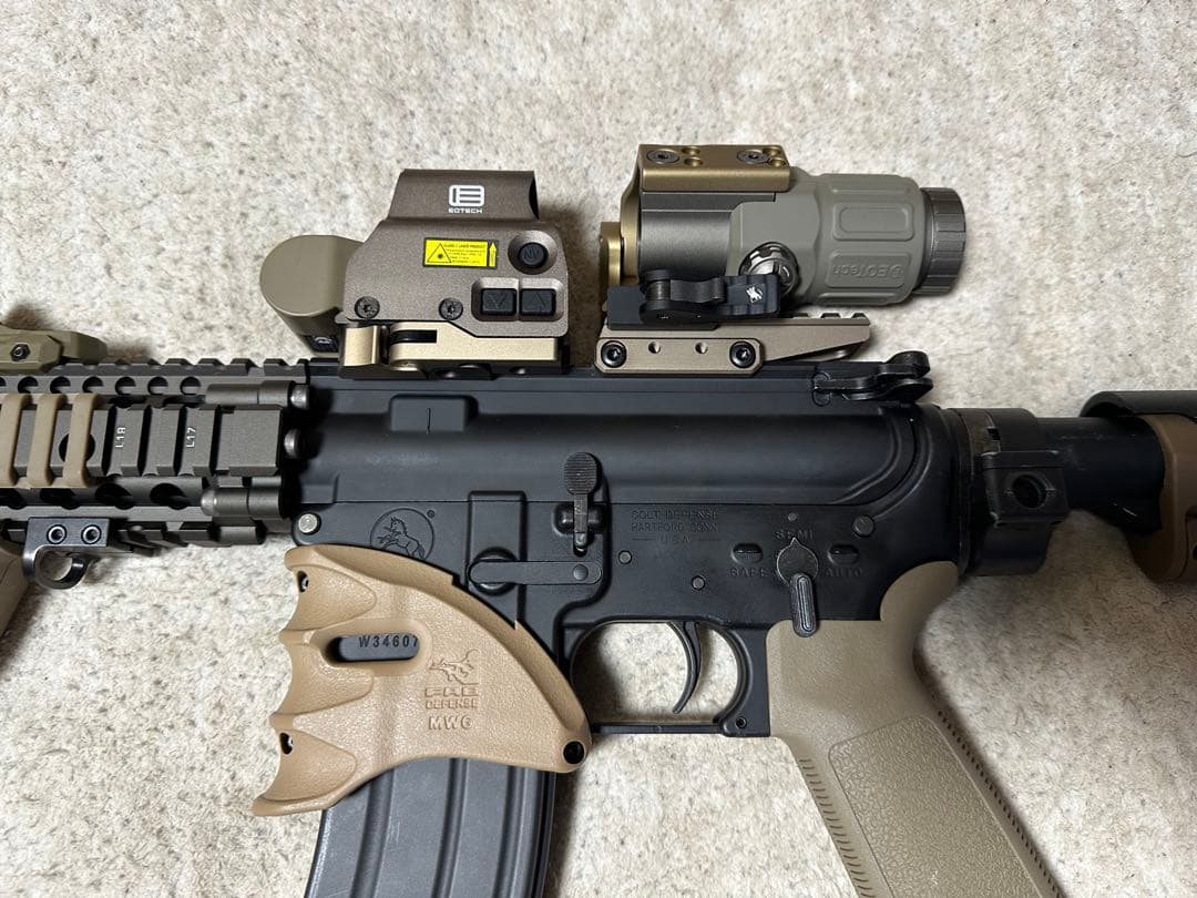 東京マルイ mk18 mod.1 ガスブローバック カスタム付 属品多数