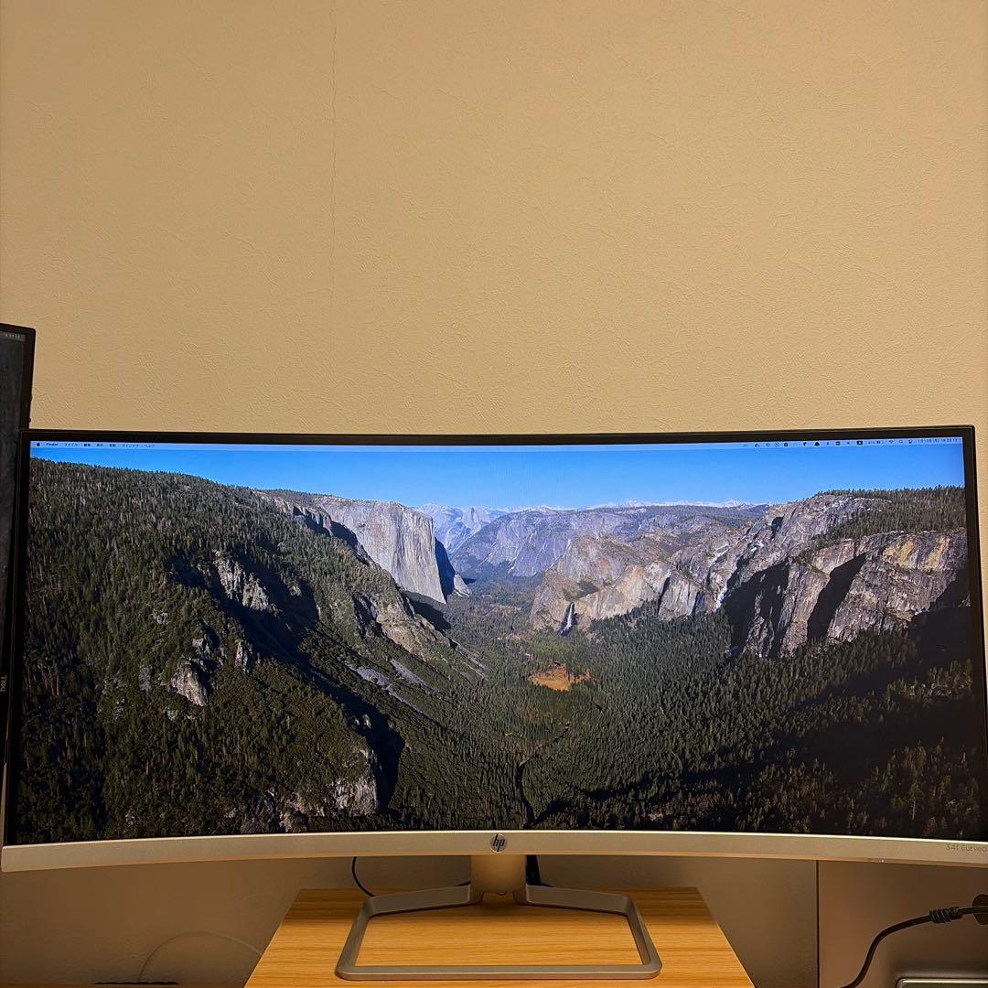 HP 34f Curved ウルトラワイドモニター 34インチ 曲面 IPS