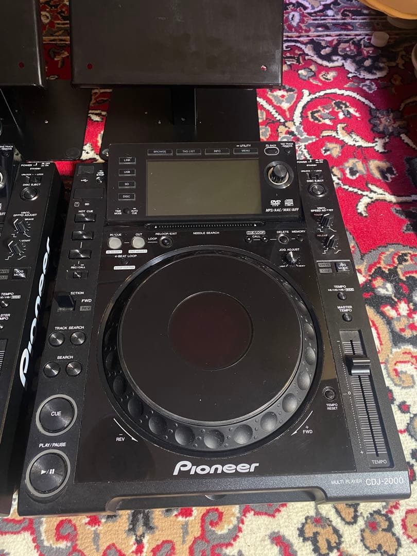 Cdj-2000 Pioneer 2台セット キクタニcdjスタンド付き