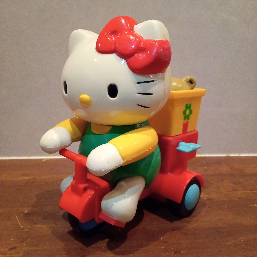 サンリオ ハローキティ なかよし三輪車 ゼンマイ おもちゃ 三輪車 希少
