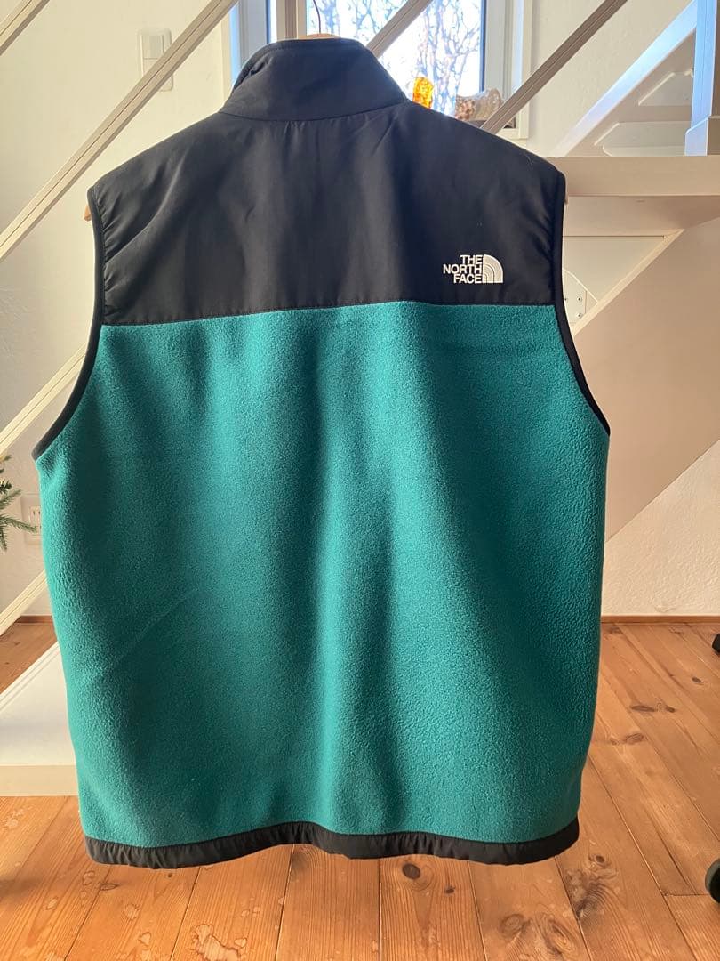 【極美品】THE NORTH FACE ノースフェイス デナリベストL グリーン