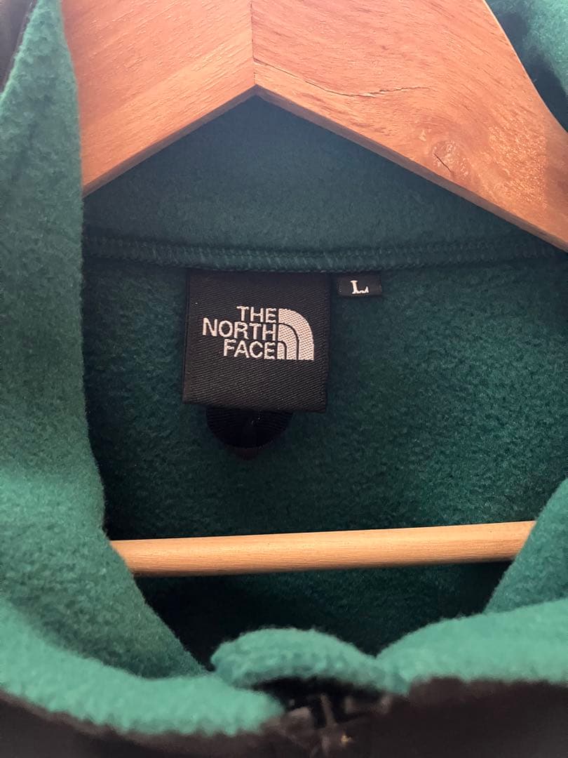 【極美品】THE NORTH FACE ノースフェイス デナリベストL グリーン