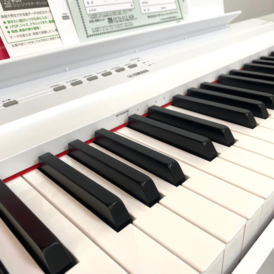 【りんご】YAMAHA✨P-125a 電子ピアノ 88鍵盤 ホワイト