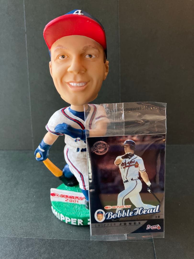 2001 Donruss　MLBボブルヘッド人形　全22体フルコンプ　カード付