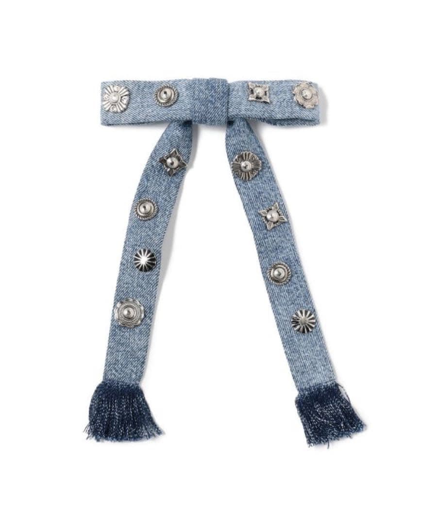 TOGA Denim ribbon tie トーガ　デニムリボンタイporter