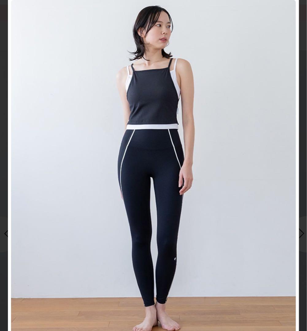 sukala リブコンビショートタンクトップ