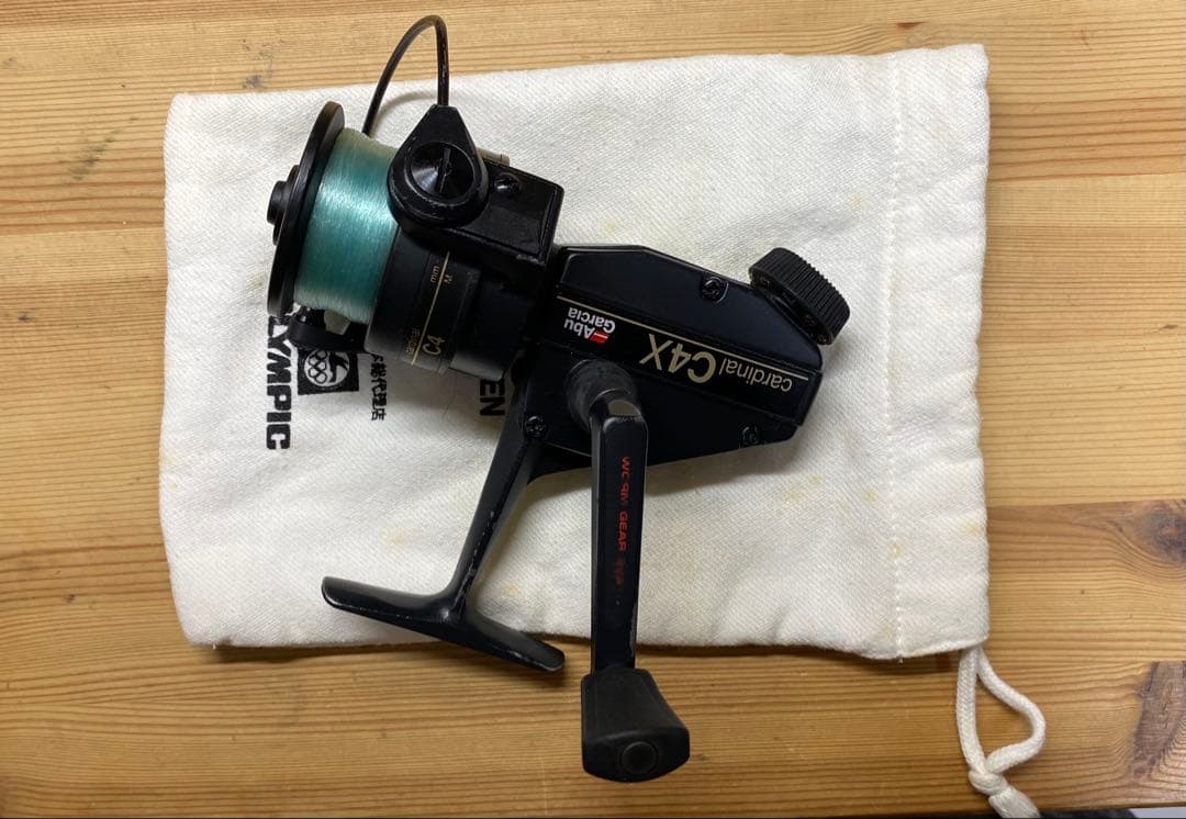 Abu Garcia Cardinal C4X スピニングリール 収納袋付き