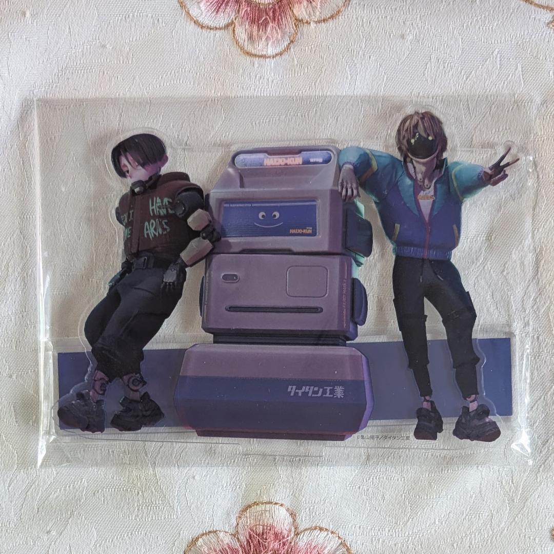 ミルキーサブウェイ1特典 カート&マックス アクスタ 缶バッジ カードステッカー